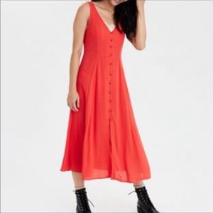 AE - midi button front dress!